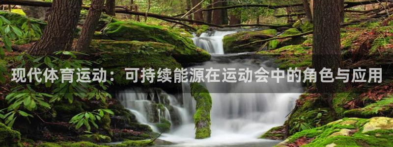 BETway官方网站入口：现代体育运动：可持续能源在运动会中的角色与应用